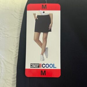 32 Degrees Classic Black Mini Skirt